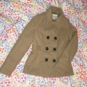 American Rag small tan Pea Coat